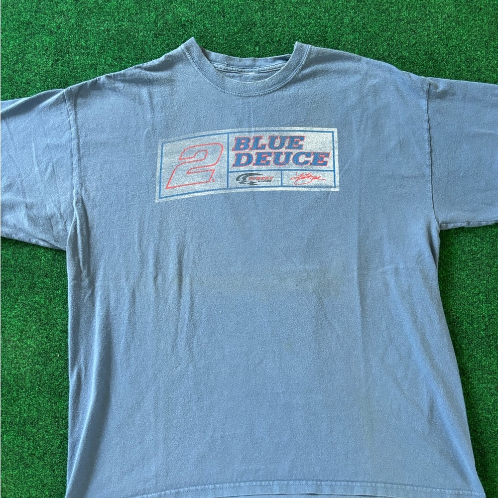 Blue Deuce Kurt Busch Vintage Tee